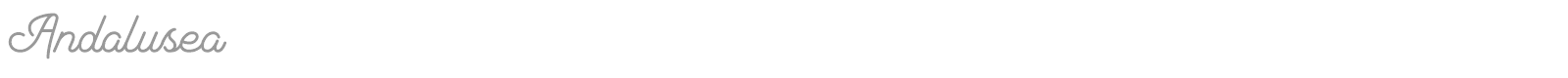 Andalusea font preview